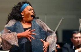 Jessye Norman, soprano estadounidense.