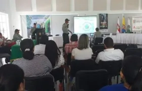 El foro se realizó en una finca de Baranoa.