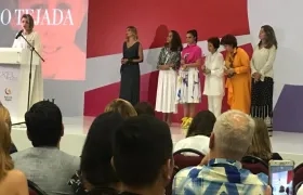 Las homenajeadas en Ixel Moda 2019.