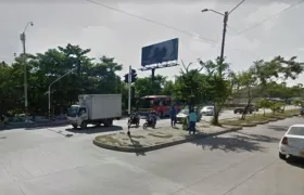 Calle 30 con carrera 2, lugar donde ocurrió el ataque sicarial.