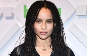 La actriz estadounidense Zoë Kravitz.