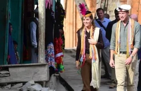 Kate Middleton y el príncipe William, duques de Cambridge.
