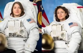 Jessica Meir y Christina Koch.