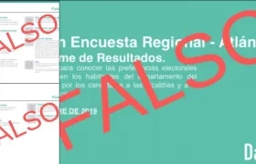 Datanálisis emitió un comunicado desmintiendo esta encuesta.