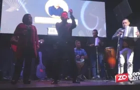 Iván Ovalle, en el Festival de la Canción Vallenata Francisco El Hombre en Bogotá.