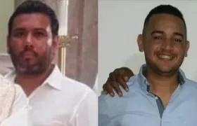 Luis Ángel Pana Andrioli, alias 'Toyo', y Hernán Urbano Guerra Vaquero, las víctimas.