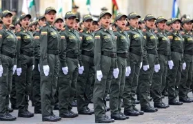 Mujeres auxiliares de Policía.
