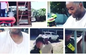 Imágenes de los hechos.