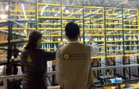 Observadores de la OEA en su labor de verificación del proceso electoral.