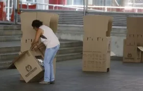 Imagen para ilustrar la nota. El puesto de votación fue trasladado a la cabecera municipal de La Macarena, Meta.