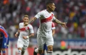 El delantero peruano Paolo Guerrero.