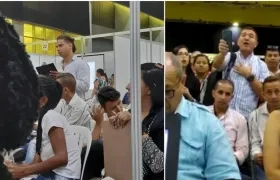 Dos de los testigos que más reclamaron de comisión en comisión.