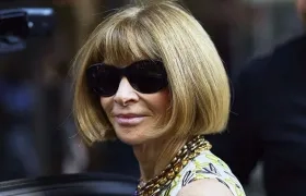Anna Wintour, editora jefe de la revista Vogue USA.