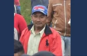 Jesús Mestizo, indígena asesinado en el Cauca.