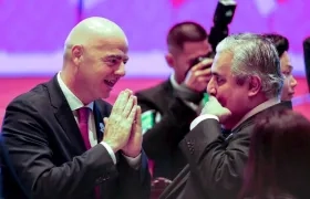 Gianni Infantino, presidente de la FIFA. 