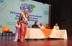 Desarrollo del congreso en el Centro de Convenciones de Uniatlántico.