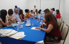 Reunión del Consejo Académico de la Universidad del Atlántico.
