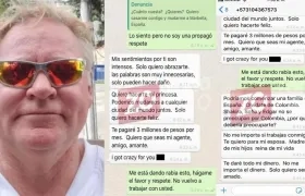 Brian Harrington y los dos de los chats.