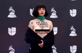 La cantante chilena Mon Laferte.