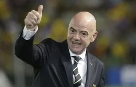 Gianni Infantino, presidente de la FIFA. 