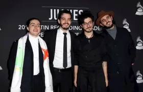 Integrantes de la banda colombiana Morat.