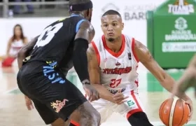 Jesús Medida en acción de partido. 