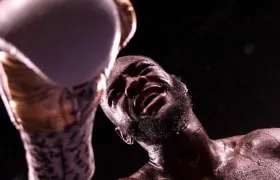 Deontay Wilder, boxeador norteamericano. 