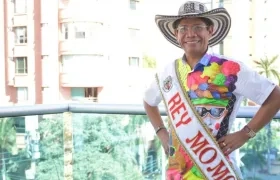 Alcides Romero, Rey Momo del Carnaval de Barranquilla 2020.