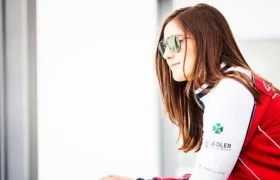 Tatiana Calderón, piloto colombiana. 