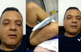 Jairo Colmenares Martínez, viviendo el drama.