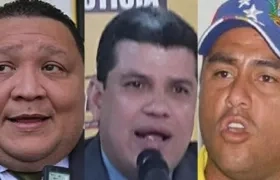 José Brito, Luis Parra y Conrado Pérez.