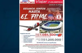 Lo que incluye el viaje.