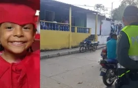 Abigail Gómez, niña de 8 años asesinada en San Andrés de Sotavento, Córdoba.