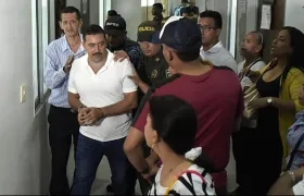 Tomás Maldonado Cera, a su llegada al Centro de Servicios Judiciales.