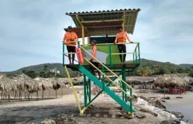 Salvavidas en Puerto Colombia