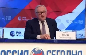 El viceministro de Asuntos Exteriores ruso Serguéi Riabkov. 