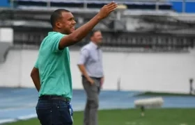 Roberto Peñaloza, técnico del Barranquilla FC. 