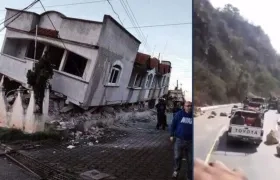  Autoridades evalúan los daños en algunos lugares afectados.