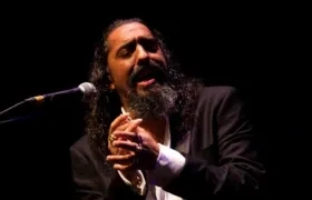 El cantante español Diego el Cigala,