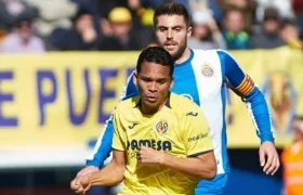 Carlos Bacca, delantero de Villarreal. 