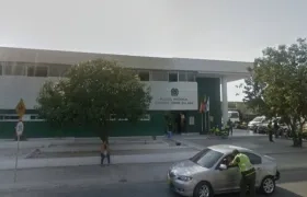 El incidente ocurrió en la parte de atrás de la Estación del barrio Simón Bolívar.