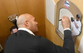 Mariano Rivera, ex lanzador de Grandes Ligas. 