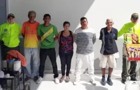 Capturados por microtráfico.