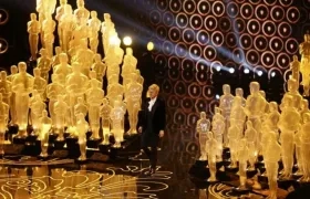 La presentadora de la 86 gala de los Oscar, Ellen DeGeneres.