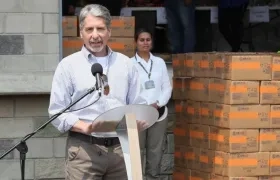 El embajador de Estados Unidos en Colombia, Kevin Whitaker.