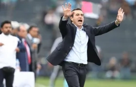 Guillermo Sanguinetti, extécnico de Independiente Santa Fe.