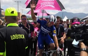 El pedalista cordobés Álvaro Hodeg