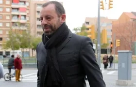 El expresidente del Barcelona, Sandro Rosell.
