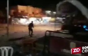 Imagen del incidente presentado en Santo Tomás.