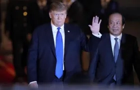 Donald Trump, presidente de Estados Unidos. 